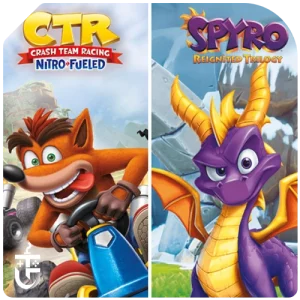 خرید اکانت قانونی Crash Team Racing Nitro-Fueled + Spyro Game Bundle